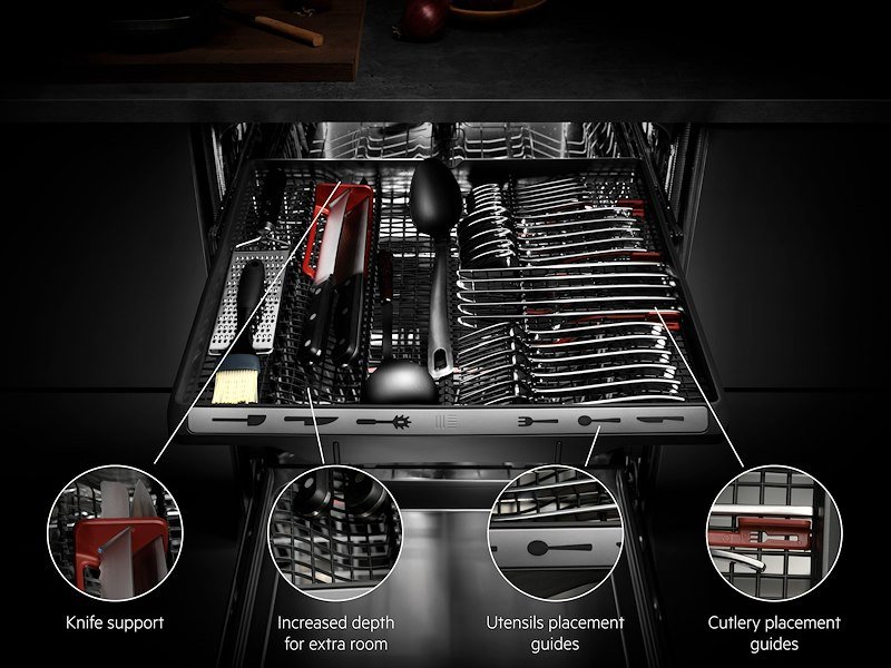 Aeg Lavastoviglie Incasso a scomparsa Fse77717p Bianco