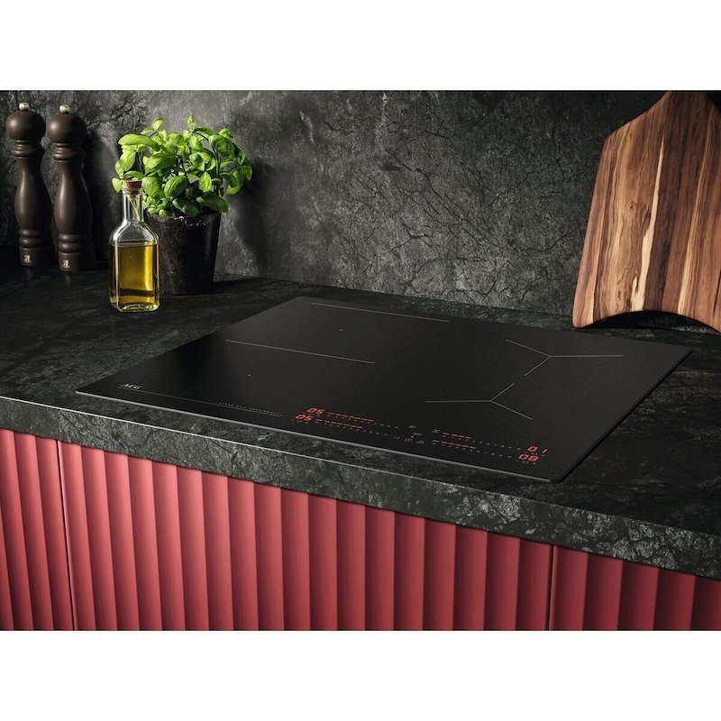 Aeg Piano Cottura ad Induzione a Incasso Ti64ib3biz SaphirMatt® Serie 8000 Nero