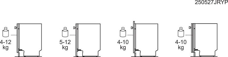 Aeg Lavastoviglie da incasso Gi9210x2tf Bianco