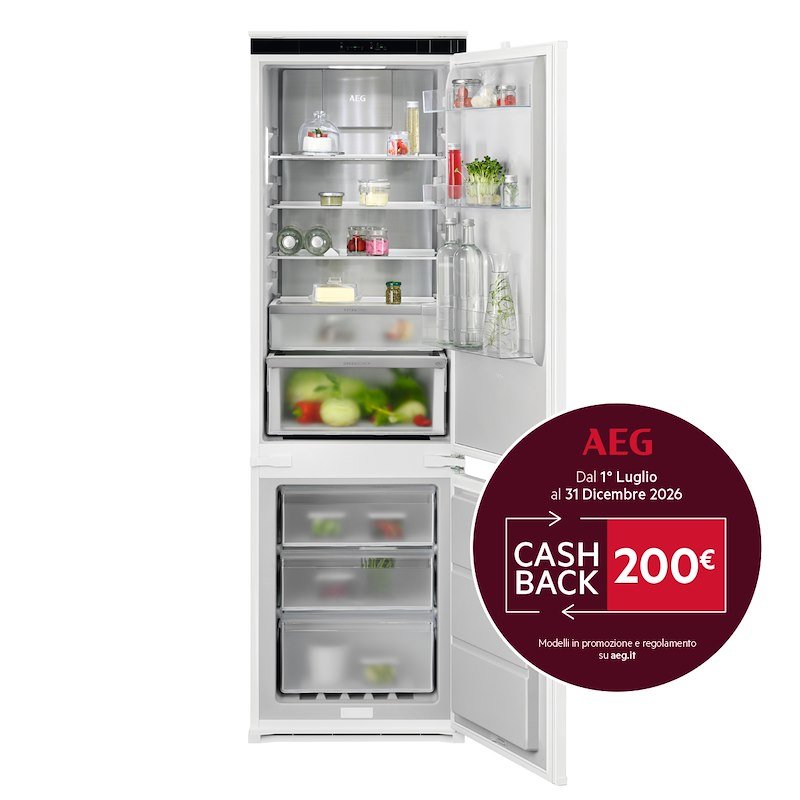 Aeg Frigorifero combinato Tc8ms182ds Bianco