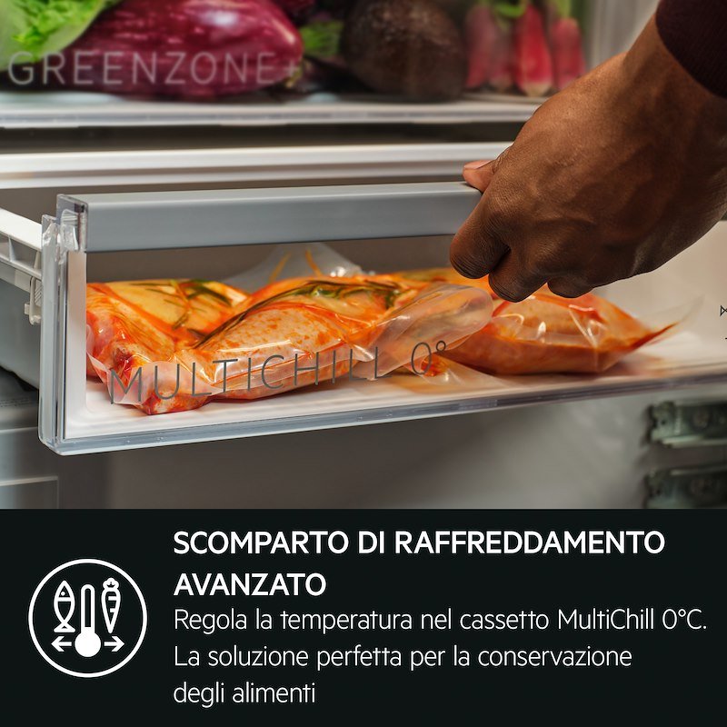 Aeg 	Frigoriferi Combinati Tc9ms181bs Bianco