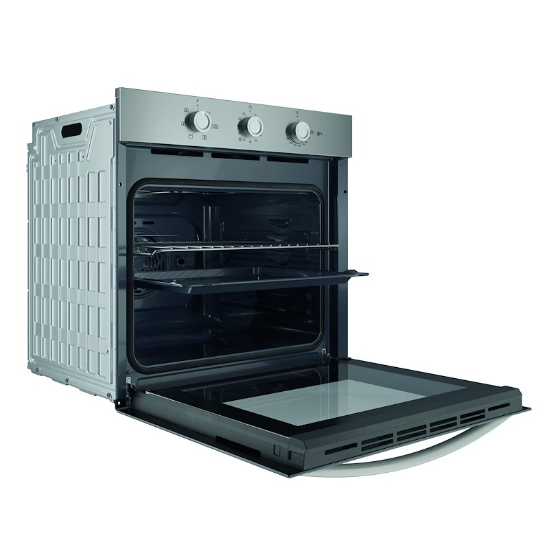 Indesit Forno elettrico Io 2350h X Black,Stainless steel