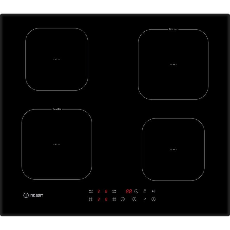 Indesit Piano cottura a induzione Is F 18q60 Nero