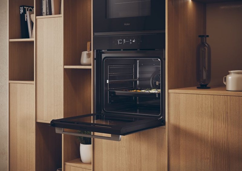 Haier Forno Elettrico H6 ID25G3YTX Black,Stainless steel