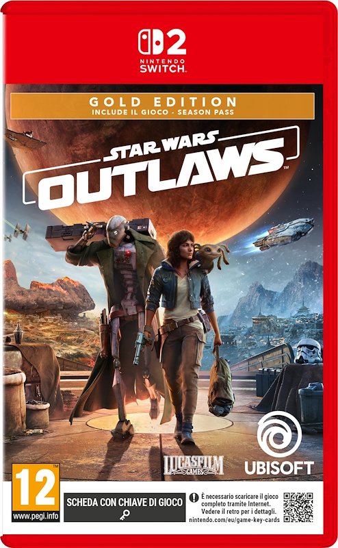 Ubisoft STAR WARS OUTLAWS GOLD EDITION (KEYCARD) NSW2