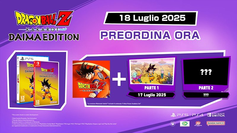 Dragon Ball Z: Kakarot Daima Edition Switch
