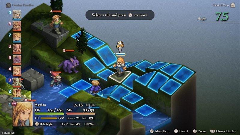 Namco Bandai Final Fantasy Tactics The Ivalice Chronicles PS5