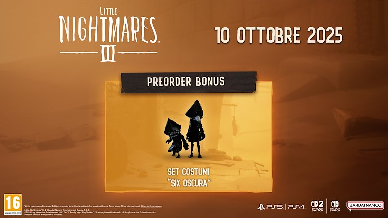 Namco Bandai Little Nightmares Iii Switch 2