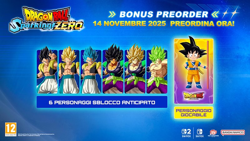 Namco Bandai Dragon Ball Sparking Zero 117991 Nintendo Switch