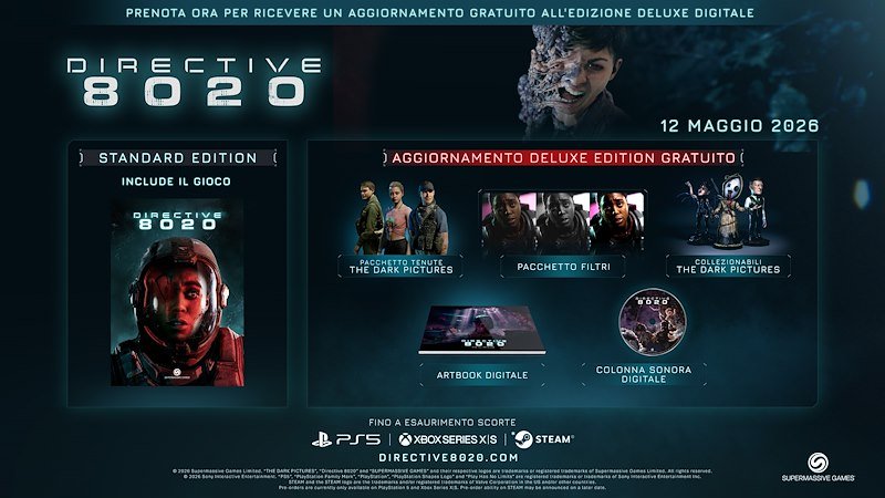 Namco Bandai Directive 8020 Deluxe Edition Ps5