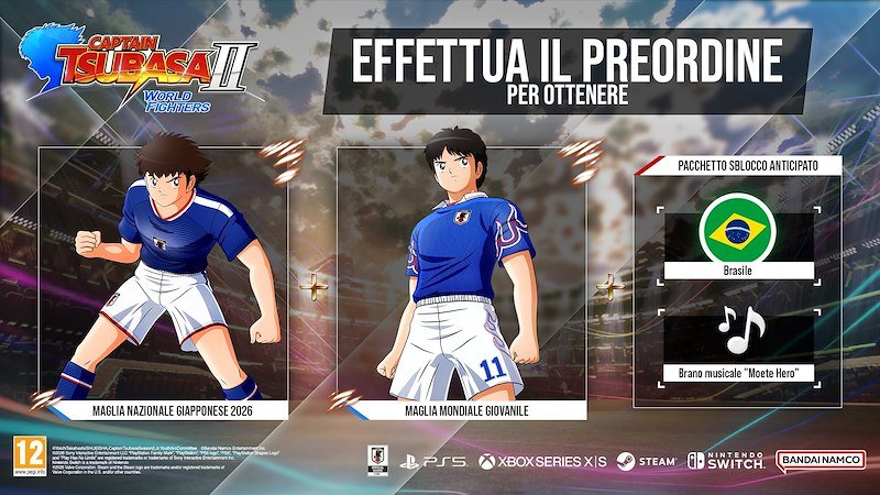 Namco Bandai Captain Tsubasa 2: World Fighters PS5