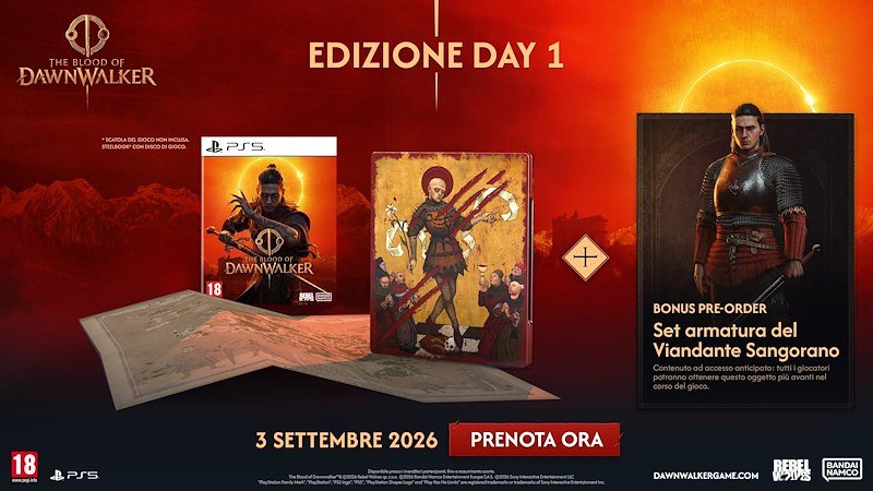 Namco Bandai The Blood Of Dawnwalker Dayone Edit D1 PS5