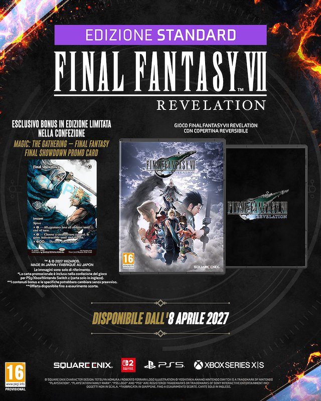 Namco Bandai  FINAL FANTASY VII REVELATION + MAGIC CARD ED PS5