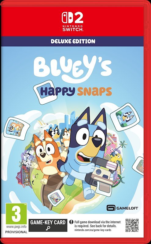 Namco Bandai BLUEY'S HAPPY SNAPS DELUXE ED. NSW2