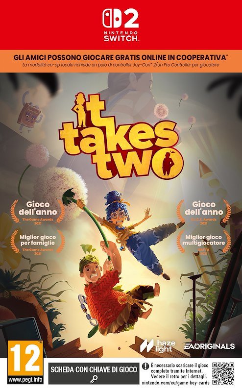 Namco Bandai IT TAKES TWO (GAME KEY CARD) NSW2