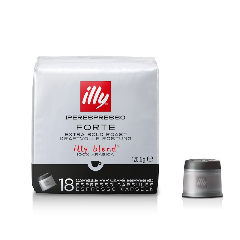 Illy - 18 Capsule Caffè Iperespresso Tostatura Scura - 7953