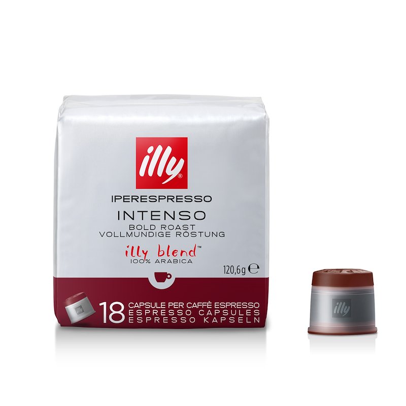 Illy - 18 Capsule Caffè Iperespresso Tostatura Scura - 7953