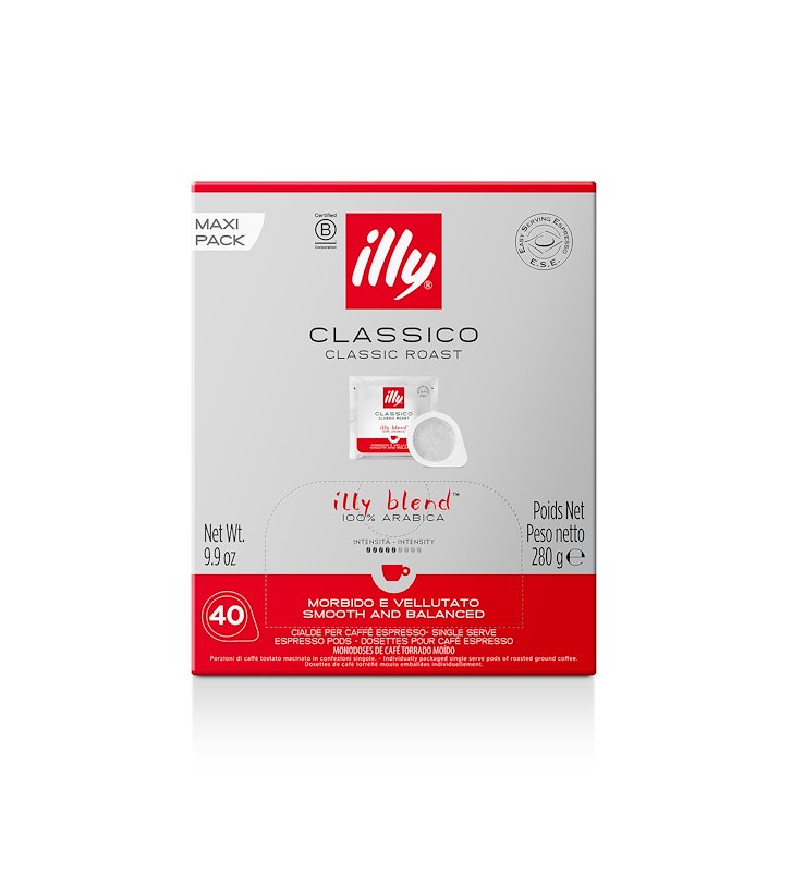 Illy Cialde Caffè Monodose 40Pz Classico