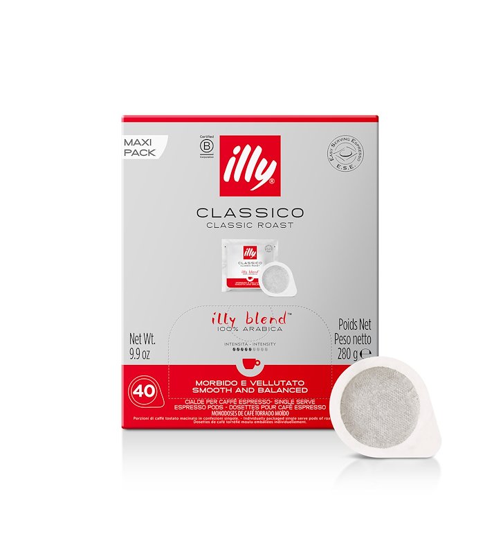 Illy Cialde Caffè Monodose 40Pz Classico