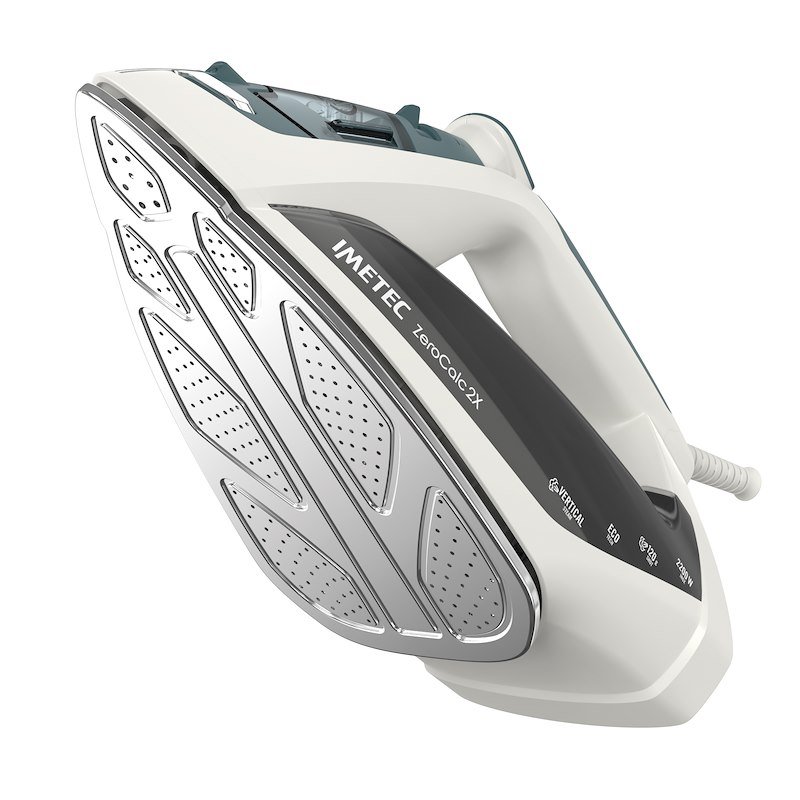 Imetec Ferro a Vapore Zerocalc Z1 2500 Bianco/ Blu