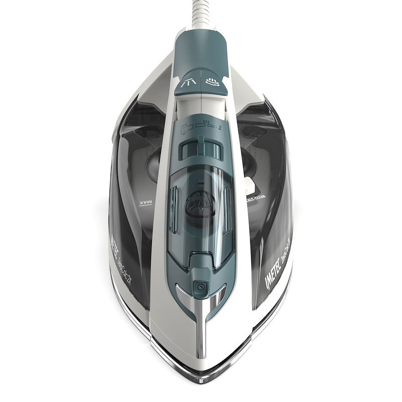 Imetec Ferro a Vapore Zerocalc Z1 2500 Bianco/ Blu