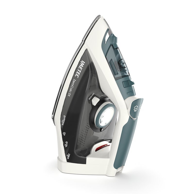 Imetec Ferro a Vapore Zerocalc Z1 2500 Bianco/ Blu