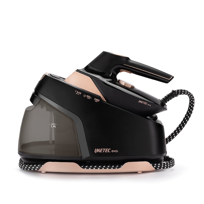 Imetec Ferro da Stiro con Caldaia Evos 9034 Nero