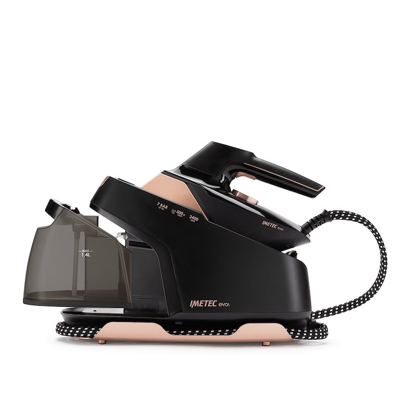 Imetec Ferro da Stiro con Caldaia Evos 9034 Nero