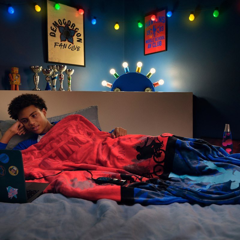 Imetec Termocoperta CALDOPLAID STRANGER THINGS 160X120CM