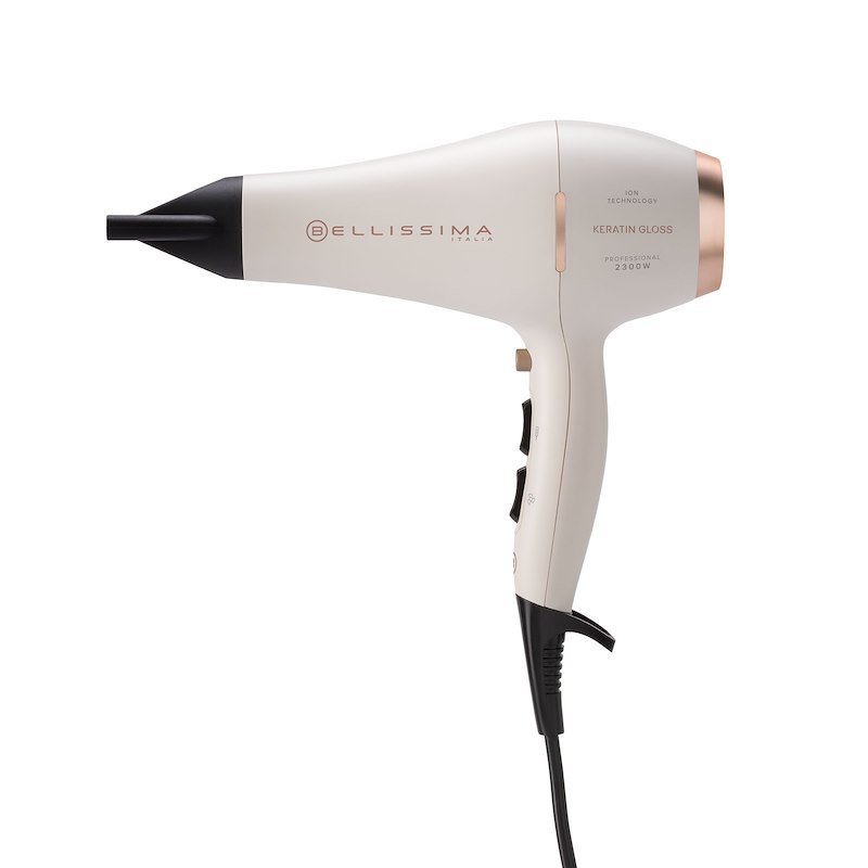 Bellissima Asciugacapelli Keratin Gloss 21012 Bianco