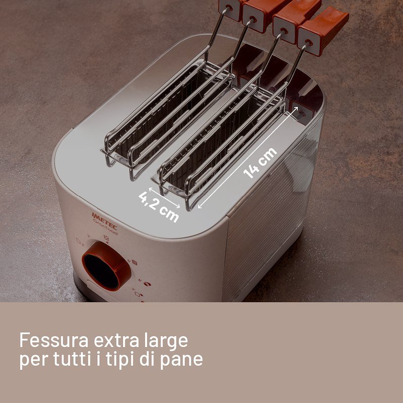 Imetec Tostapane  GRANTOAST 7504 Sabbia Terra di Siena