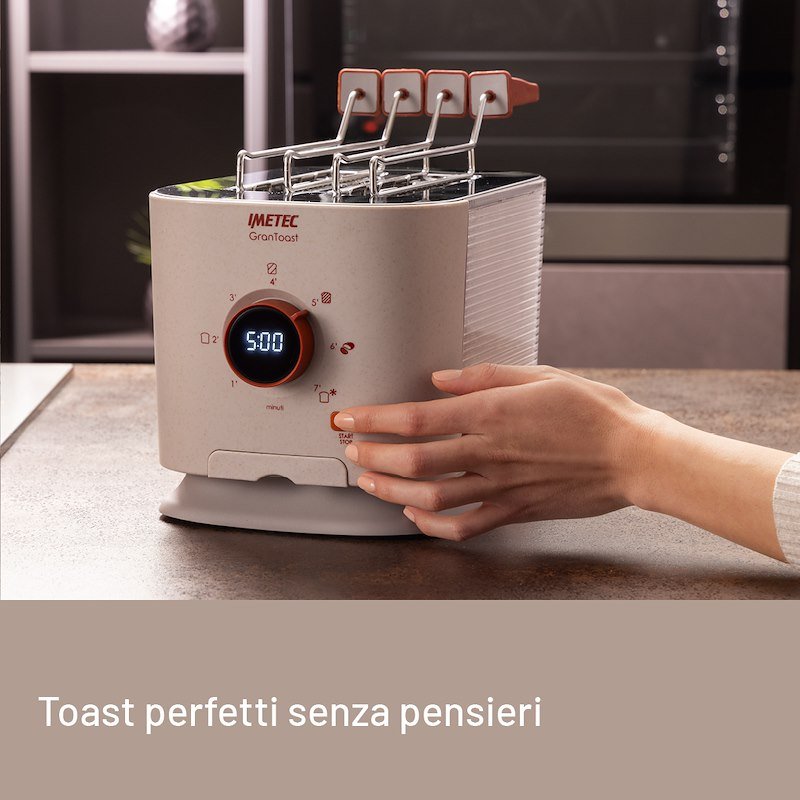 Imetec Tostapane  GRANTOAST 7504 Sabbia Terra di Siena