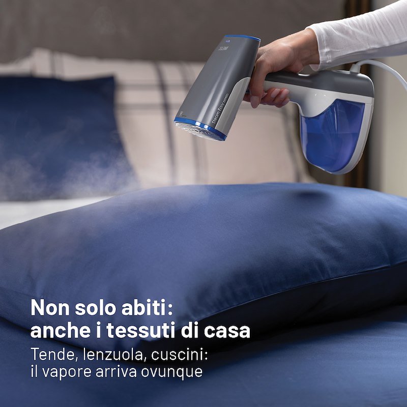 Imetec Ferro da Stiro Verticale Steam Easy Express 9057 Bianco e Blu