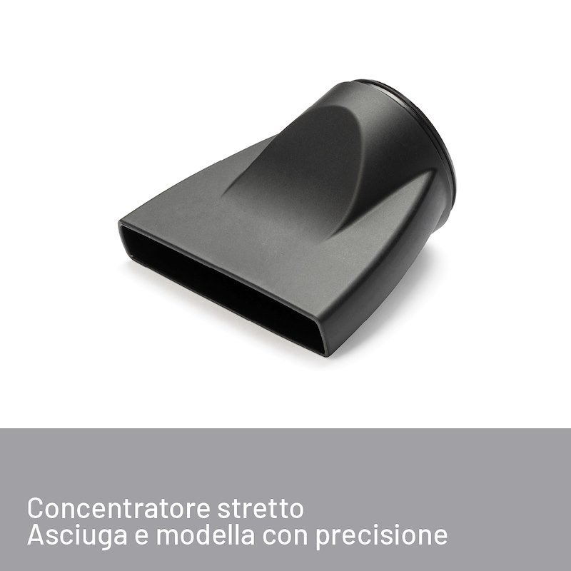 Imetec Asciugacapelli K7 2000 11976 Nero
