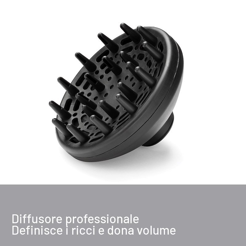 Imetec Asciugacapelli K7 2000 11976 Nero