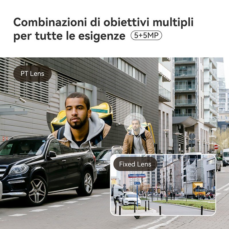 Imou telecamera Wi-Fi da esterno Cruiser Dual 2 6mp