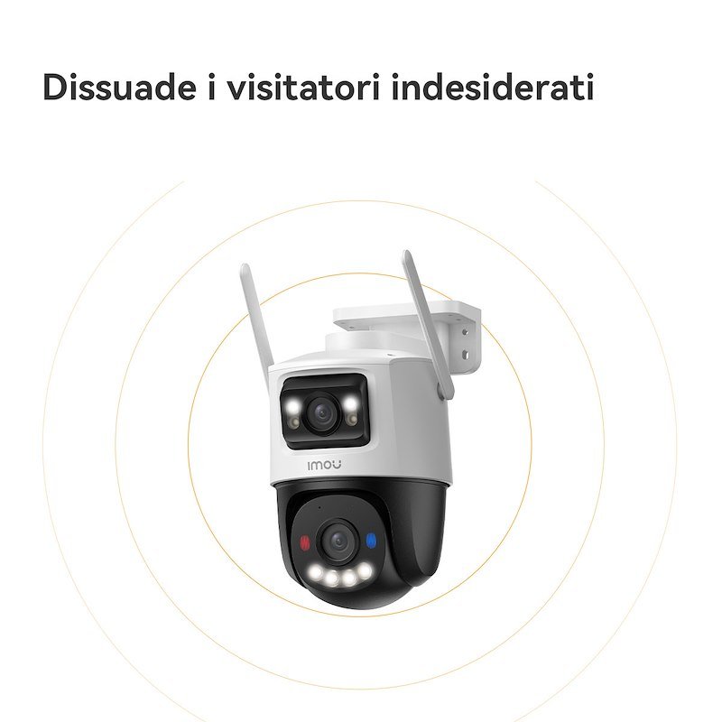 Imou telecamera Wi-Fi da esterno Cruiser Dual 2 6mp
