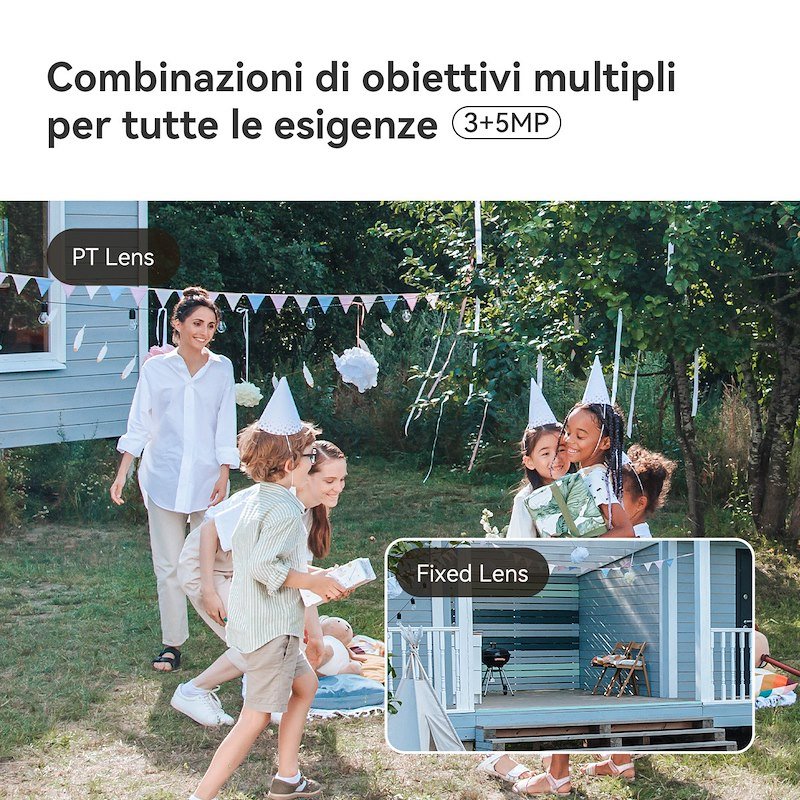 Imou telecamera Wi-Fi da esterno Cruiser Dual 2 6mp