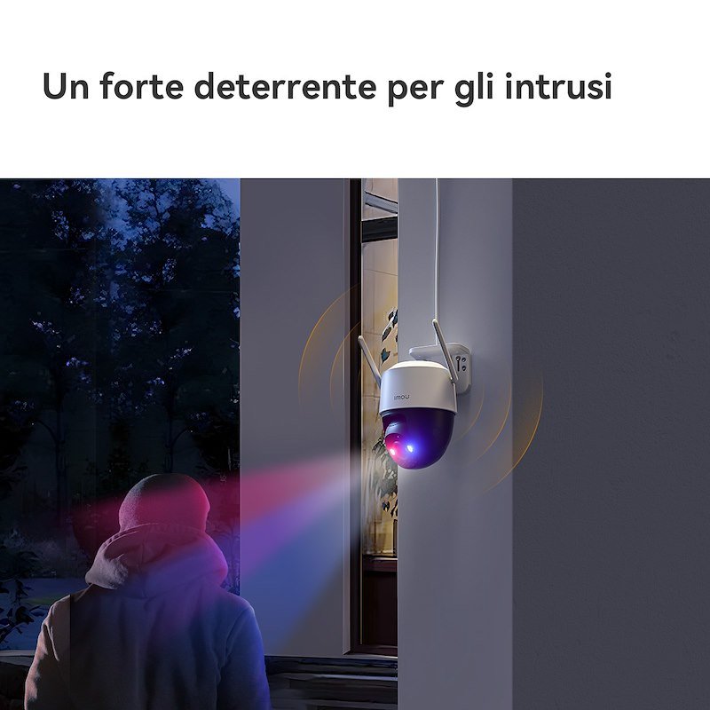 Imou telecamera Wi-Fi da esterno Cruiser Dual 2 6mp