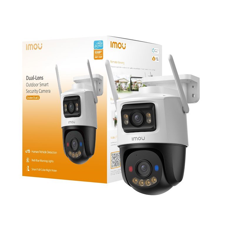 Imou telecamera Wi-Fi da esterno Cruiser Dual 2 6mp