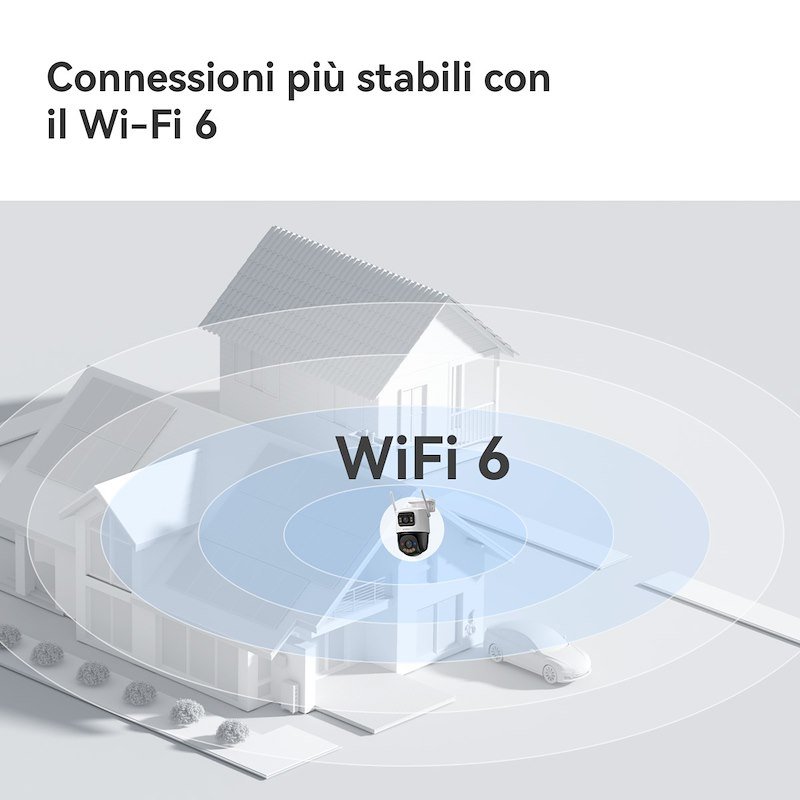 Imou telecamera Wi-Fi da esterno Cruiser Dual 2 6mp
