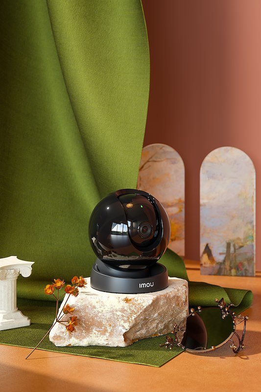 Imou Telecamera da interno motorizzata Rex 3d 3k Nero