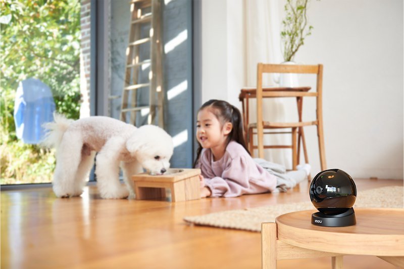 Imou Telecamera da interno motorizzata Rex 3d 3k Nero