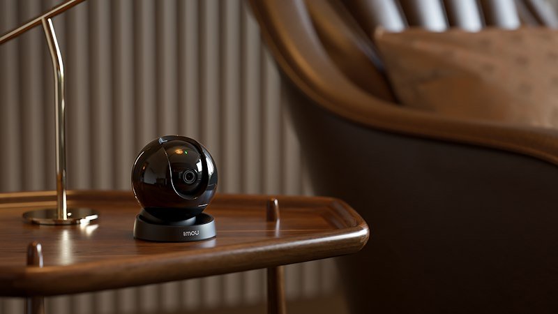 Imou Telecamera da interno motorizzata Rex 3d 3k Nero