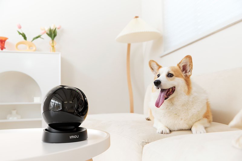 Imou Telecamera da interno motorizzata Rex 3d 3k Nero