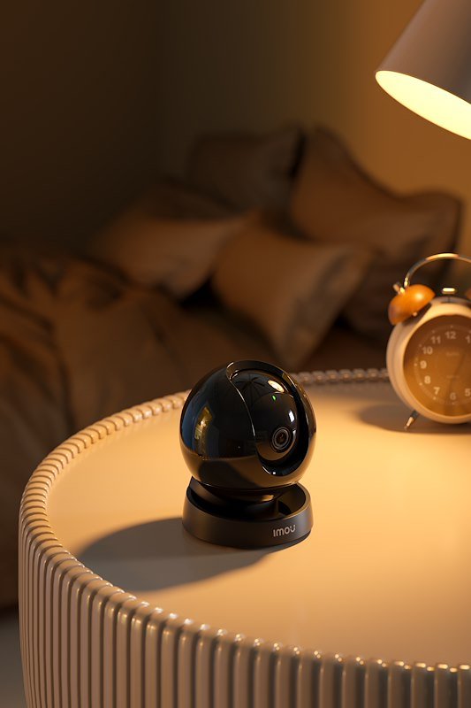 Imou Telecamera da interno motorizzata Rex 3d 3k Nero