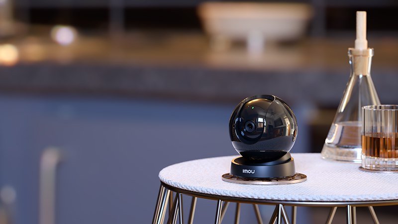 Imou Telecamera da interno motorizzata Rex 3d 3k Nero