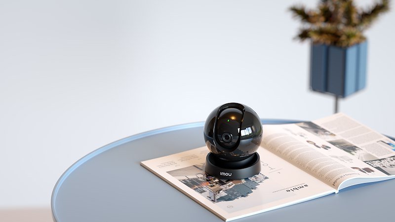 Imou Telecamera da interno motorizzata Rex 3d 3k Nero