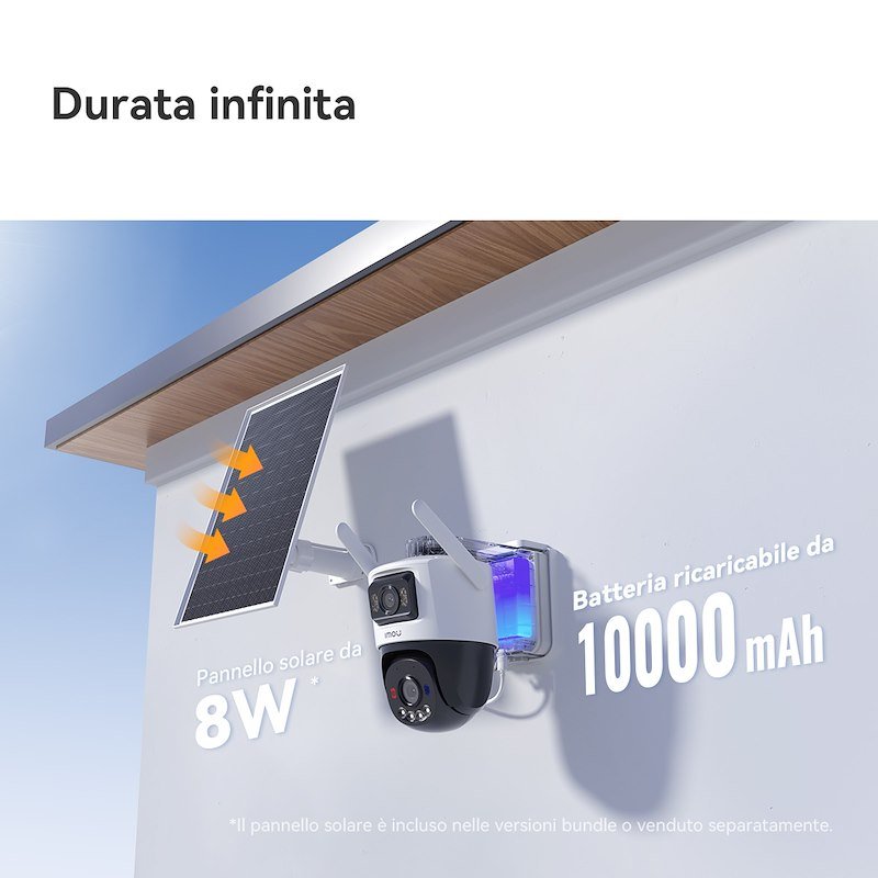 Imou Telecamera smart Aov Pt Dual 3k + 3k