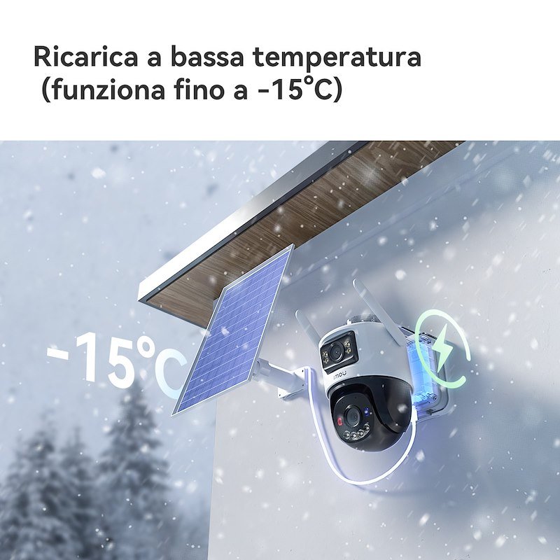 Imou Telecamera smart Aov Pt Dual 3k + 3k